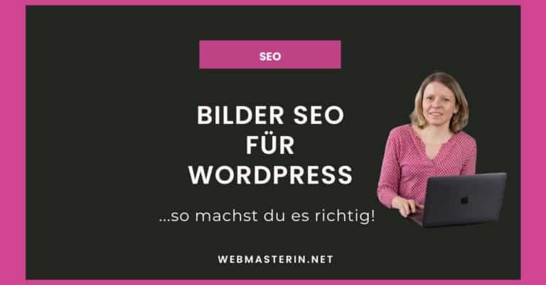 Bilder SEO WordPress