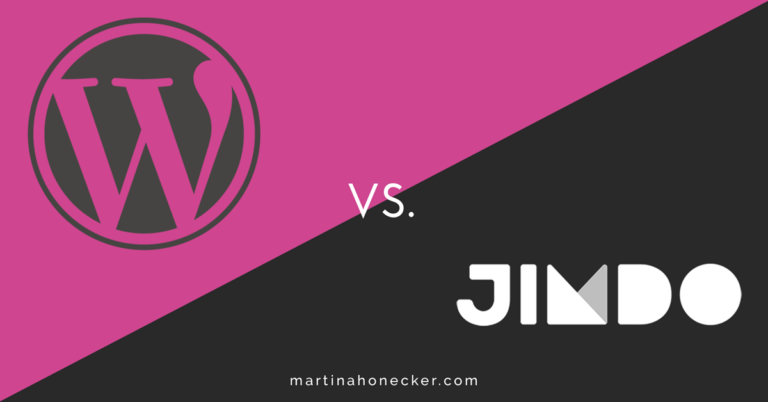 WordPress vs. Jimdo