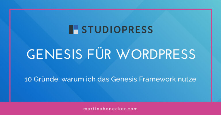 10 Gründe für das Genesis Framework