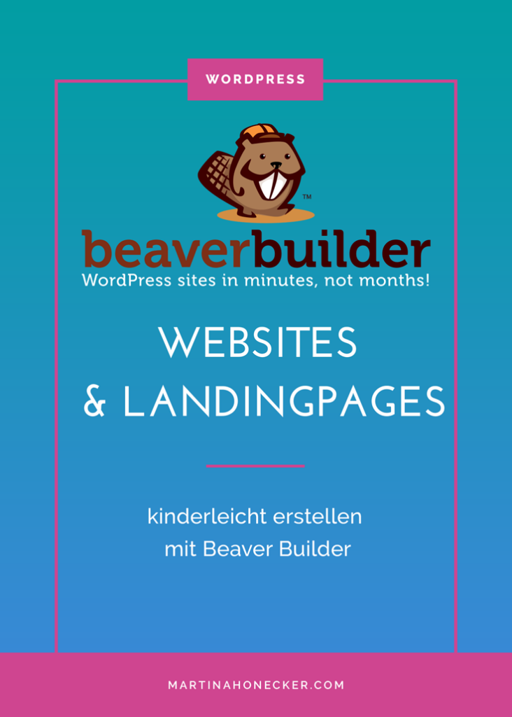Websites und Landingpages erstellen mit Beaver Builder
