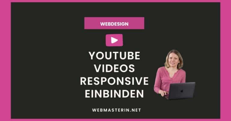 YouTube Videos responsive einbinden