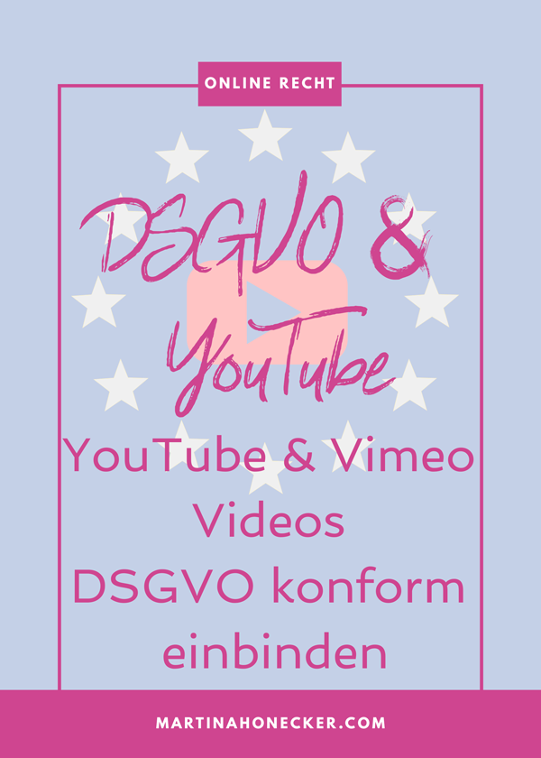 YouTube & Vimeo Videos DSGVO konform einbinden